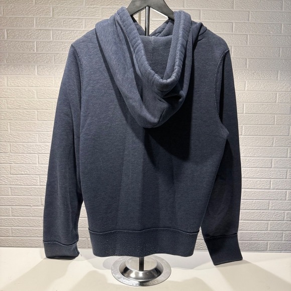 Hollister Surfboards Navy Blue Graphic Hoodie Sweatshirt Mens - Picture 2 of 3